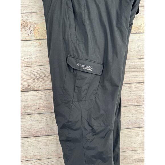 Columbia Vertex Omni-Shield Snowboard Ski Pants Mens XL Black Cargo - Picture 9 of 15